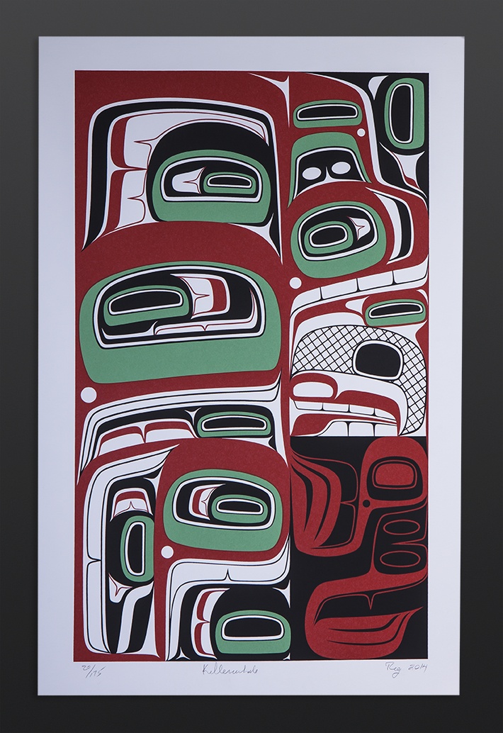Reg Davidson Haida Killerwhale Serigraph