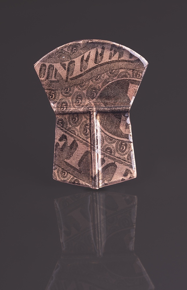 Five copper pendant Alison Bremner Tlingit Copper Pendant 2 ¼”L X 1 ¾”W
