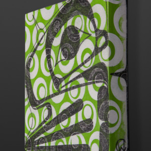 Frog Clinton Work Kwakwaka'wakw Acrylic on canvas 10" x 10" x 1½" $550