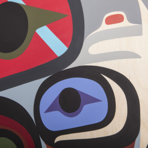 Family Steve Smith - Dla’kwagila Oweekeno Acrylic on birch panel 30” x 24” $2500