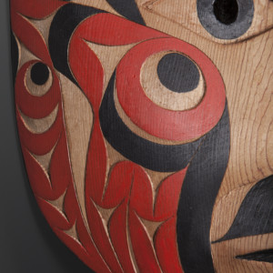 No Title Eagle Tim Paul Nuu-Chah-Nulth Red cedar, paint 19" x 12" x 8" $4200