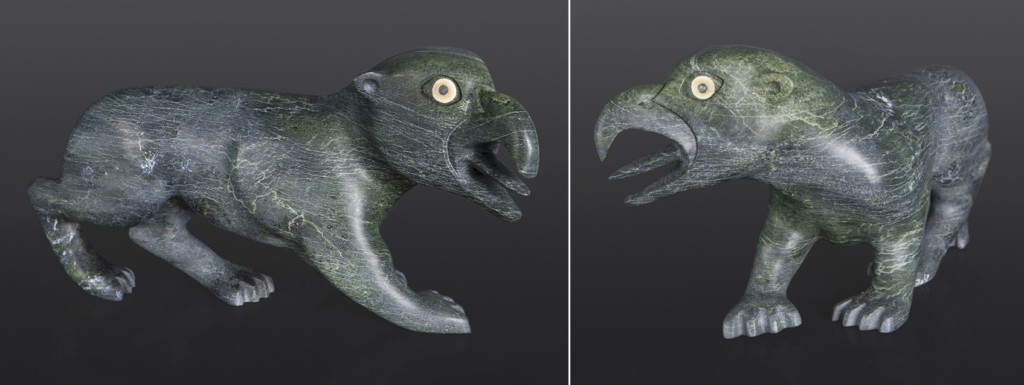 Tundra Transformation Toonoo Sharky Inuit Serpentine 21" x 10" x 8"