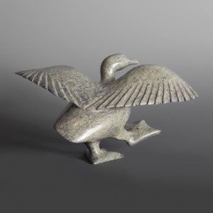 Bird Pudlalik Shaa Inuit Serpentine #46 9 ½” x 5” x 5” $1100