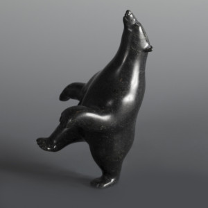 Little Dancer (Baloo) Timothy Pii Inuit Serpentine #60 5” x 2 ½” x 2 ½” $300