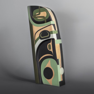 Prosperity Steve Smith – Dla’kwagila Oweekeno Red cedar, paint 17” x 7” x 2 ½” $3200