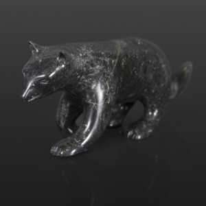 Fox Kelly Etidloie Inuit Serpentine 13” x 5” x 4” $1100