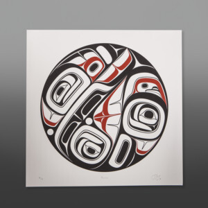 Formless Phil Gray Tsimshian Serigraph 22" x 22" $275