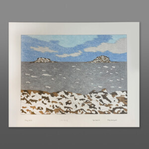 Lake Spring
Nicotye Samauyalie
Inuit
Color pencil, ink on paper
23" x 30"
$800