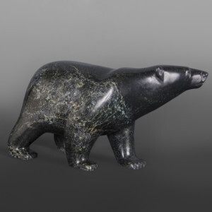 Waling Bear
Tim Pii
Inuit
Serpentine
10" x 5½” x 3"
$1250
